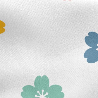 Colorful And Elegant Cherry Bl Jersey Backed Fleece