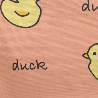 Cute Little Duck Pongee