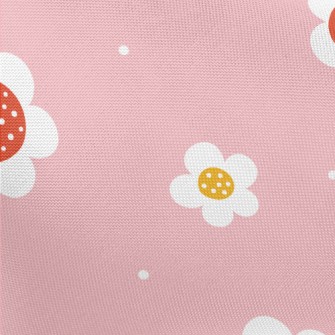 Simple Hand-painted Flowers Pongee