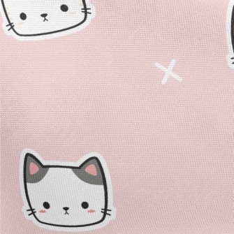 Square Cute Cat Pongee