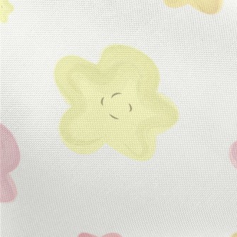 Hand Drawn Exotic Flowers Pongee