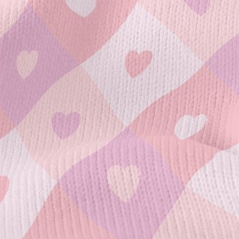 Pink And Bright Love Diamond Stretch Jersey