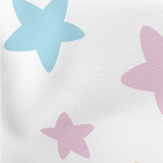 Stars Of Gentle Colors Lightweight Cotton Poplin