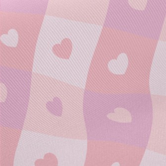 Pink And Bright Love Diamond Midweight Cotton Poplin