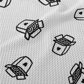 Simple Lines Of Love Instant N Birdseye Piqué