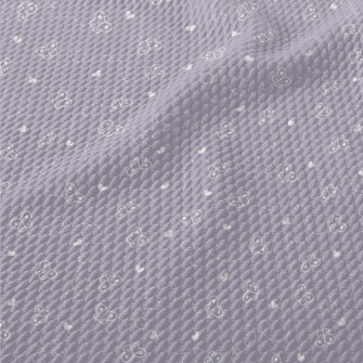 Butterflies Flying Around Birdseye Piqué