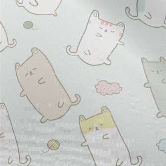 Sleeping Cats Chiffon