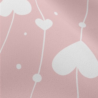 String Of Love Hearts Chiffon