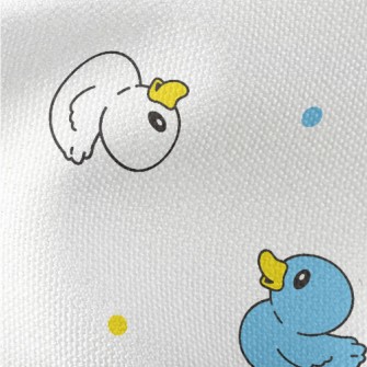 Brightly Colored Ducks Waterproof Canvas