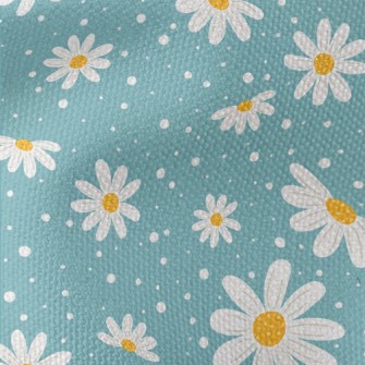 Hand Drawn Beautiful Daisies Waterproof Canvas