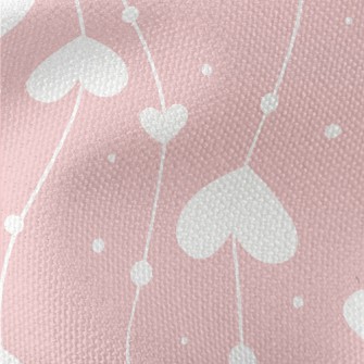 String Of Love Hearts Waterproof Canvas