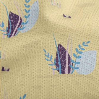 Leaf Grass Growing In The Sand Athletic Mesh Flat Back