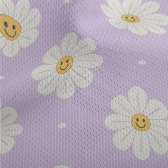 Flowers With Smiles Athletic Mesh Flat Back
