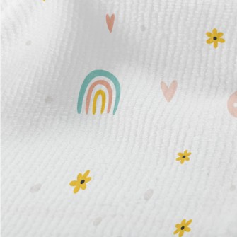 Cute Flowers And The Sun Terry