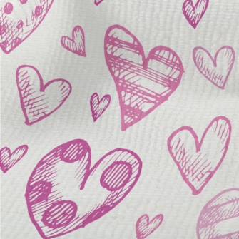 Three-dimensional Love Hearts  Terry