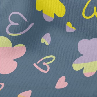 Colorful Love Heart Terry