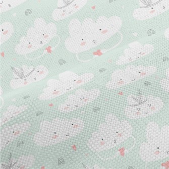 Cute Cloud Pattern Performance Linen