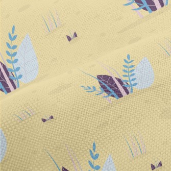 Leaf Grass Growing In The Sand Performance Linen
