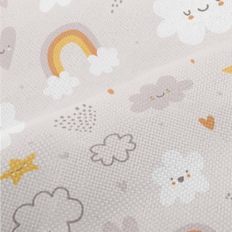 Cute And Soft Weather Patterns Performance Linen