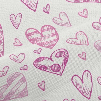 Three-dimensional Love Hearts  Performance Linen