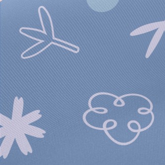 Simple And Fresh Various Flowe Twill