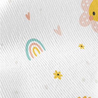 Cute Flowers And The Sun Standard Corduroy