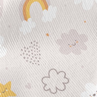 Cute And Soft Weather Patterns Standard Corduroy