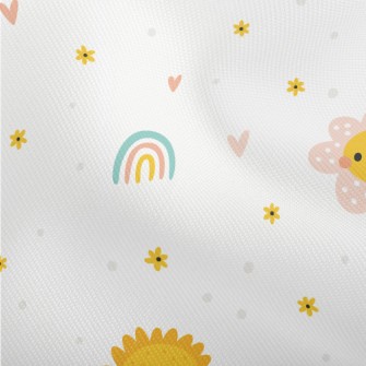 Cute Flowers And The Sun Dobby