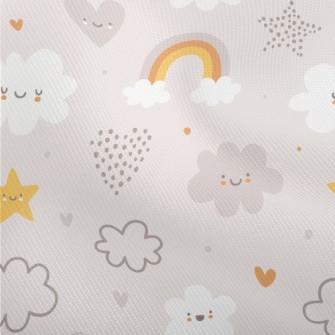 Cute And Soft Weather Patterns Dobby