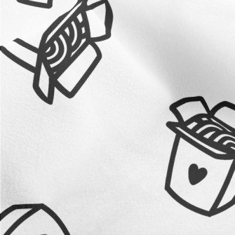 Simple Lines Of Love Instant N Micro Fleece