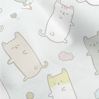 Sleeping Cats Micro Fleece