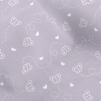 Butterflies Flying Around Micro Fleece