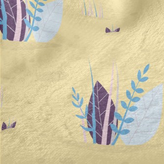 Leaf Grass Growing In The Sand Minky