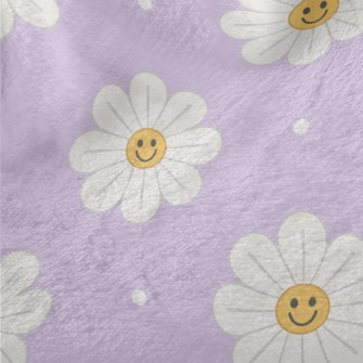 Flowers With Smiles Minky