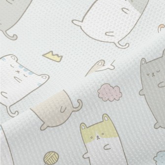 Sleeping Cats Piqué