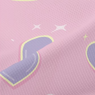 Bright Shining Love Heart Piqué