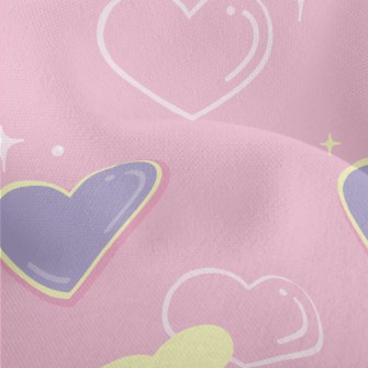 Bright Shining Love Heart Lightweight Performance Linen