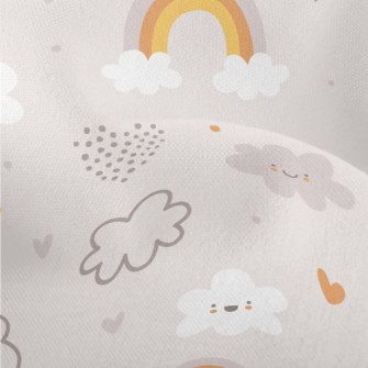 Cute And Soft Weather Patterns Lightweight Performance Linen