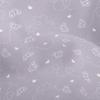 Butterflies Flying Around Lightweight Performance Linen