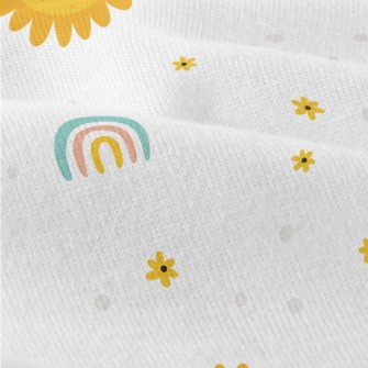 Cute Flowers And The Sun Modern Jersey