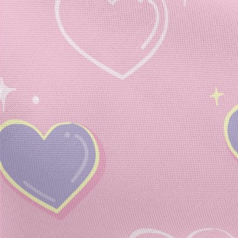 Bright Shining Love Heart Pongee