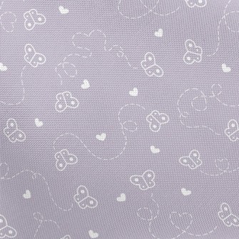 Butterflies Flying Around Pongee