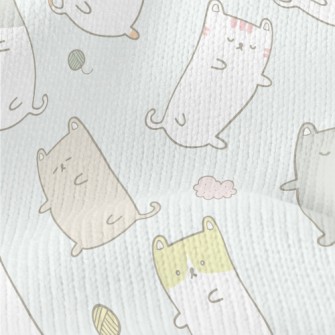 Sleeping Cats Stretch Jersey