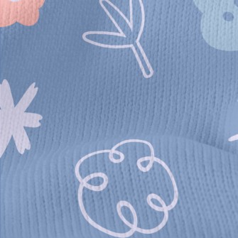 Simple And Fresh Various Flowe Stretch Jersey