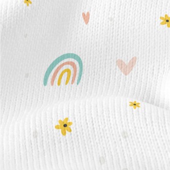 Cute Flowers And The Sun Stretch Jersey