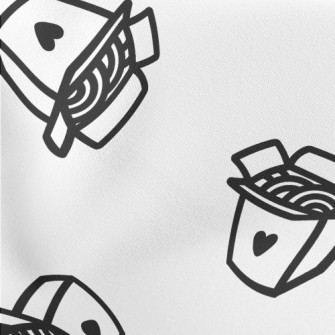 Simple Lines Of Love Instant N Lightweight Cotton Poplin