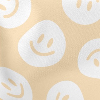 Smiling Faces In Unison Lightweight Cotton Poplin
