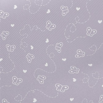 Butterflies Flying Around Midweight Cotton Poplin
