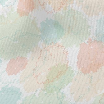 Irregular Circular Pattern Of  Terry