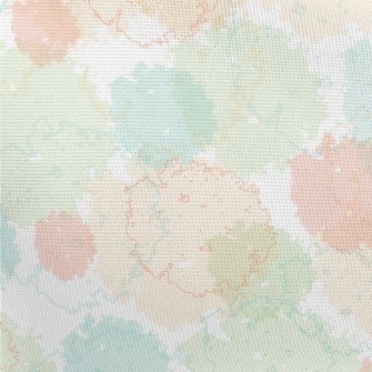Irregular Circular Pattern Of  Pongee
